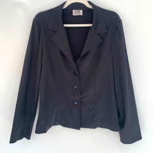 00s Star C.C.C. Satin-Feel Blazer - Unlined & Stretchy